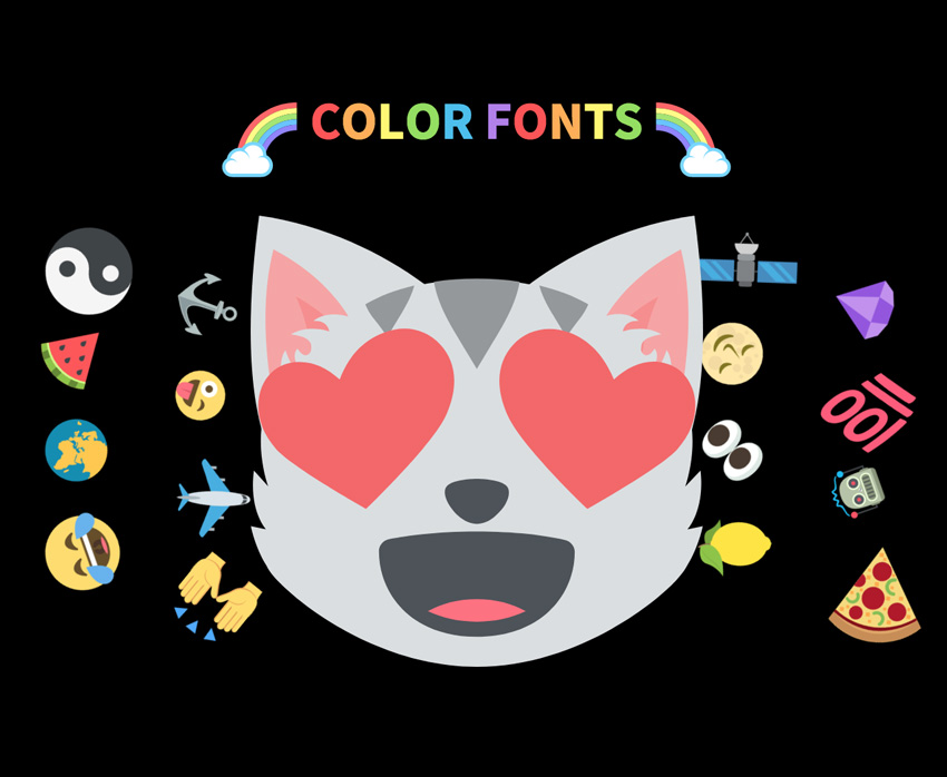 You are currently viewing What Are Color Fonts?
