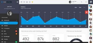 Read more about the article 20 Best JavaScript Admin Templates for React, Angular, and Vue.js