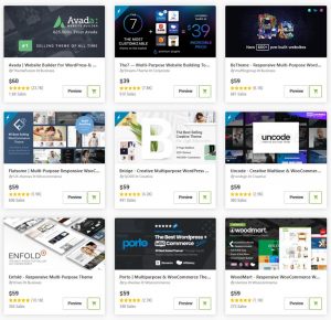 Read more about the article The 5 Best Selling WordPress Themes on Themeforest (at the moment)